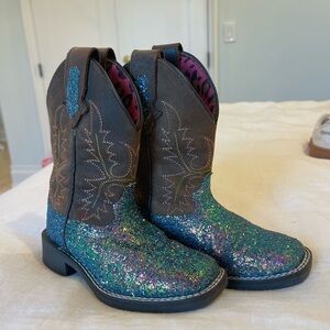 Little Girls Smoky Mountain Boots Size 9.5